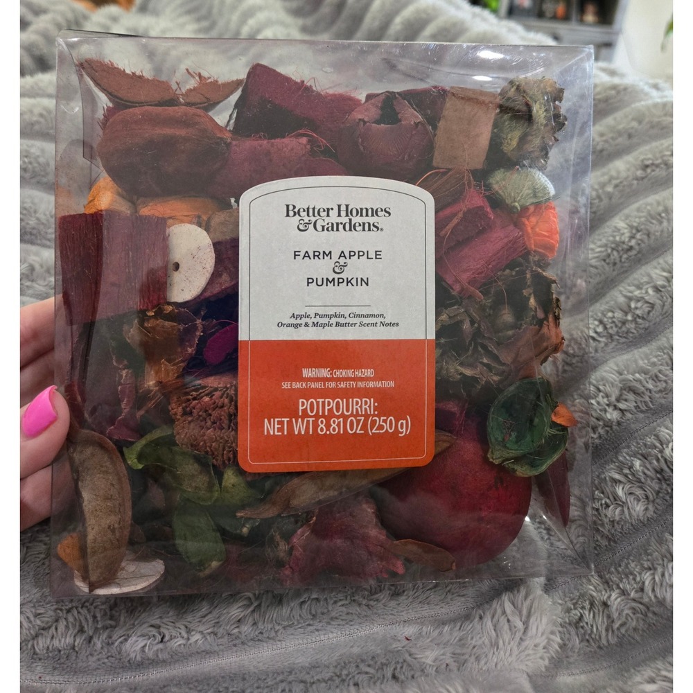 Better Homes & Gardens Farm Apple & Pumpkin Scented Potpourri 8.81 oz